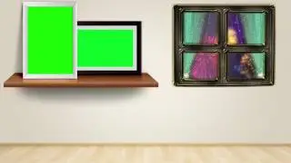 Green Screen New Year Frame