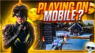 Playing on Mobile ?🤔Still Pro Players Cannot Handle My Movement💀