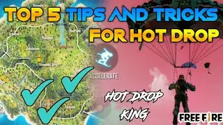 How To Become Hot Drop King 👑 - Free Fire Tips and Tricks - Garena Free Fire - U.R.B GAMING