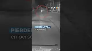Pareja choca tras persecuci&oacute;n de las autoridades; ambos perdieron la vida