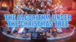 The Algorithm Under the Christmas Tree (Official Lyric Video) | Christmas Jazz | jAIzzy Beats