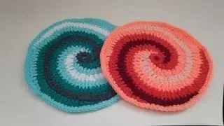Crocheter un tapis rond