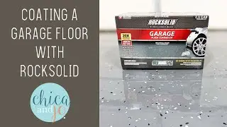 How to finish a garage floor with Rust-Oleum RockSolid