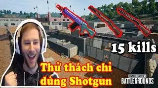 PUBG Vietsub | chocoTaco thực hiện thử thách chỉ dùng Shotgun tìm top 1 tại Sanhok và cái kết