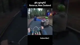 Skyline Luge Overtakes 4! (Rotorua, New Zealand)  #skylineluge #gopro #memories