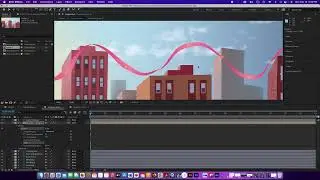 How to Use Puppet Warp to Animate a Moving Streamer in After Effects