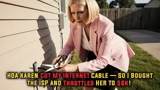 HOA Karen Cut My Internet Cable &mdash; So I Bought the ISP and Throttled Her to 56K!