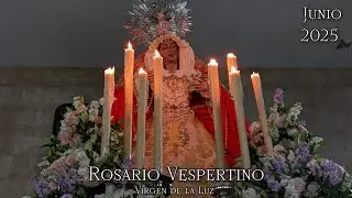 Rosario Vespertino de la Virgen de la Luz | Hermandad del Resucitado Huelva 2025 (HD)