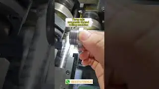 Three axis automatic thread rolling machine