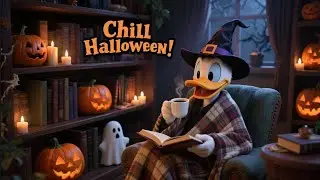 Cozy Autumn Day with Donald Duck Jazz ☕ 🍁🎃| Fall Jazz Music for Work & Relaxation