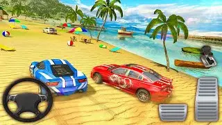 3D Water Surfur Car Floating Beach Drive - Android Gameplay #29