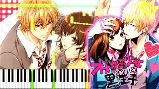 Ookami Shoujo to Kuro Ouji OP - LOVE GOOD TIME | Piano Tutorial ~ dossi333 Edition, オオカミ少女と黒王子 【ピアノ】