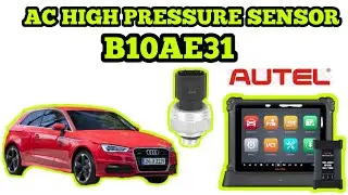 Audi VW AUTEL B10AE31 AC Air Condition High Pressure Sensor Signal FIXED