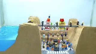 Dam Breach Experiment - Double Dam Failure water flooding Under City
