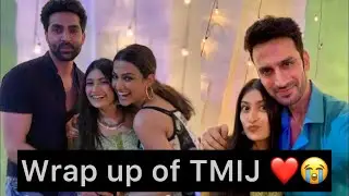 Wrap Up Party of Teri Meri Ikk Jindri 😭#tmij #terimeriikkjindri