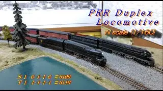 PRR S1 T1 Q1 Q2  Duplex Locomotive