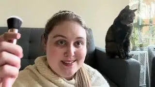 unwrapping crinkly new makeup brushes with special guest Persephone // ASMR LoFi soft spoken