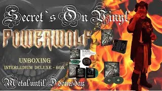 POWERWOLF  INTERLUDIUM Deluxe Boxset Unboxing
