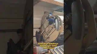 penyembelihan sapi menggunakan mesin canggih