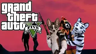 GTA V Online Funny Moments - Worlds Worst Plane Stunts, Naked Gun Parody and Titan Darts
