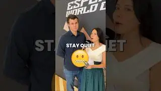 Magnus does the stay quiet challenge 😂 #magnuscarlsen #magnuschess #magnus_carlsen #chess #chessfun