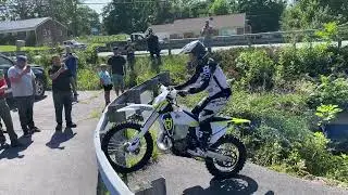 Graham Jarvis wheelie clinic at Wayne Cycle |  Dooms, VA