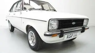 Show Winning Ford Escort Mk2 1600 Ghia, Perfect and only Two Owners - SOLD!