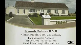 NAOMH COLMAN B&B in Kilmacduagh, Gort, Co. Galway