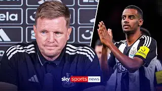 Eddie Howe on 'unchanged' Alexander Isak situation at Newcastle