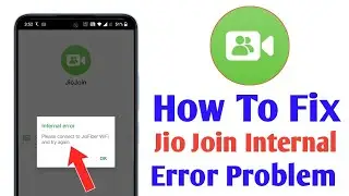 Jio join internal error problem solve | please connect to jio fiber wifi and try again problem fixed