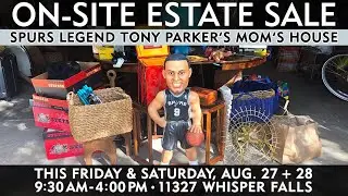 Spurs legend Tony Parker’s mom’s house estate sale