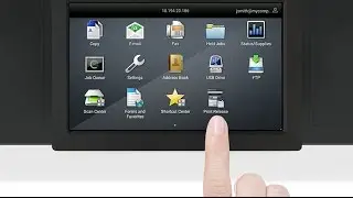 Lexmark Print Management&mdash;Using the Print Release application