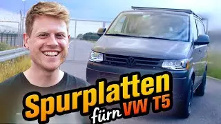 Spurplatten kommen drauf! VW T5 4Motion | Lino