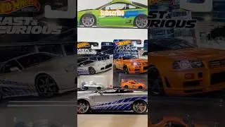 Hot Wheels Fast & Furious #hotwheels #gtr #supra #toyota #nissan #jdm #R34 #godzilla #diecast #toys