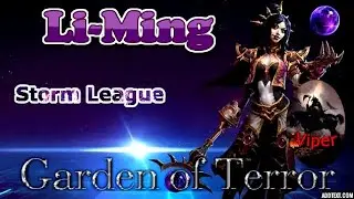 Heroes of the Storm - Li-Ming - Garden of Terror - Storm League (HotS Gameplay)