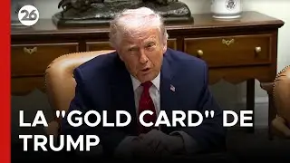 💰 VISA DE UN MILL&Oacute;N | Trump lanza &ldquo;Tarjeta Dorada&rdquo; con v&iacute;a directa a ciudadan&iacute;a