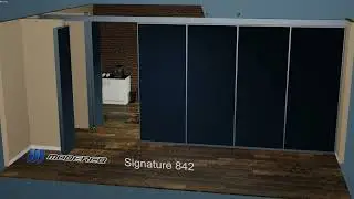 Moderco - Operable walls: Signature 842 FA PN 83