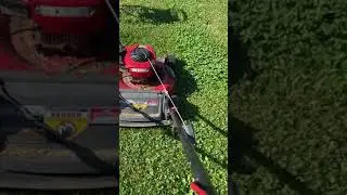 21&rdquo; Troy-bilt push mower Briggs & Stratton 550 EX series 140cc, 2nd startup, 1st time since 2016