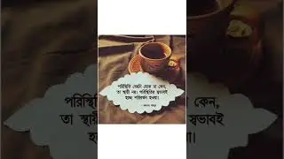 পরিস্থিতি কোনভাবে স্থায়ী না। islamic life advice | life changing quotes | #sad #shorts #motivation