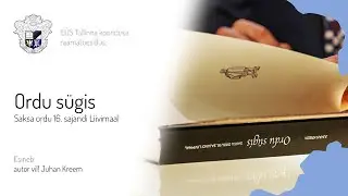 EÜS Tln! knd! raamatuesitlus– vil! Juhan Kreem „Ordu sügis“