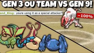 How good are Gen 3 OU Pokémon in Gen 9?