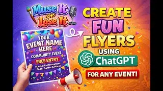 Create a FUN Flyer With ChatGPT | Simple and Easy