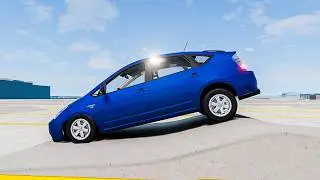 BeamNG Drive Suspension Test &ndash; 2009 Toyota Prius | Hybrid vs Extreme Bumps