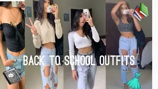 BACK TO SCHOOL OUTFIT IDEAS | casual cute and comfy | 2019