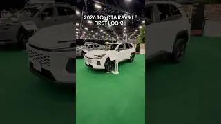 TOYOTA RAV4 LE 2026 года 🚙 Ваш ПЕРВЫЙ ВЗГЛЯД на базовую модель!!