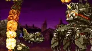 METAL SLUG X Mission 3 Boss Battle (Eri Vs. Dragon Nosuke)