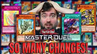 Is this the BIGGEST Master Duel Banlist EVER?!