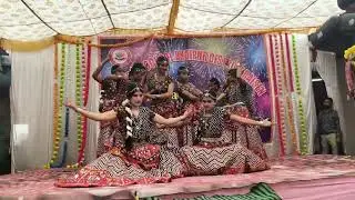 Dance for gujrati garba girls dance 🪩 School annual function bhopal 🌍