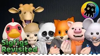 Return of the Animoji Menagerie LEGO SigFigs
