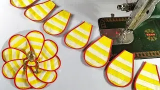 नए तरीके से बनाए 4,5,6 नंबर लड्डूगोपाल की पोशाक || 4,5,6 no. laddu gopal new design flower dress ||